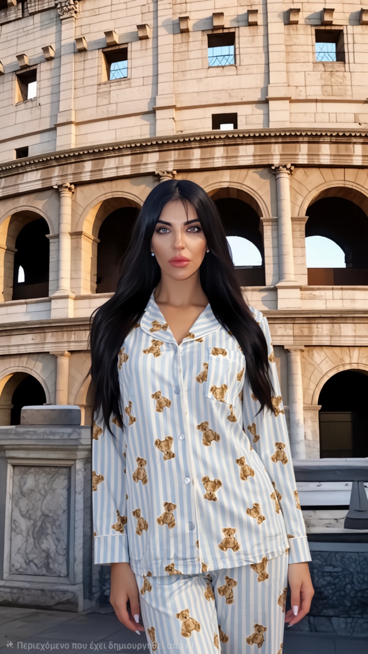 Τελική AI fashion εικόνα μετά την παραγωγή